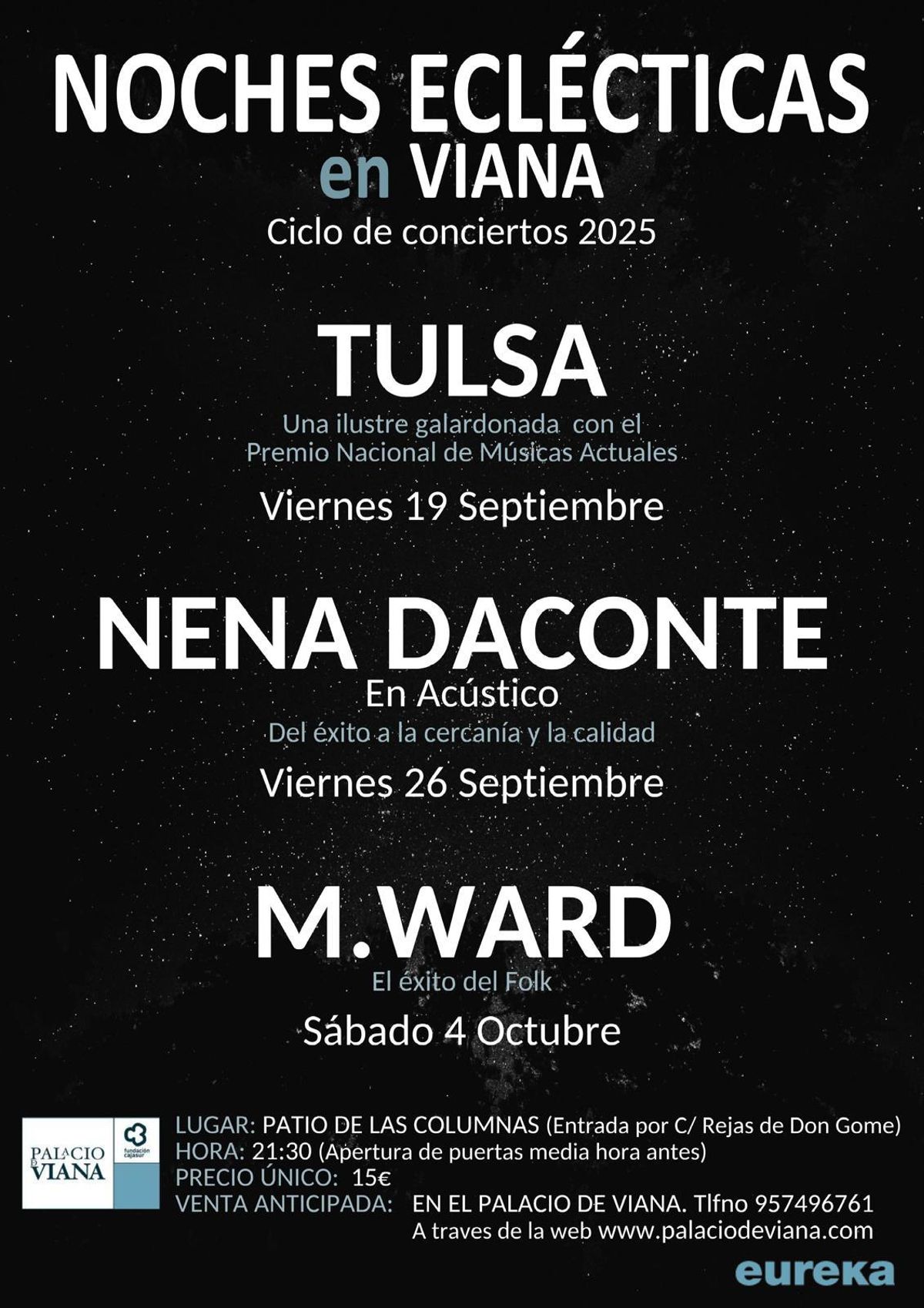 Actuaciones del ciclo 'Noches eclécticas'.