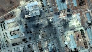 El antes y el después de los lugares nucleares bombardeados por EEUU en Irán