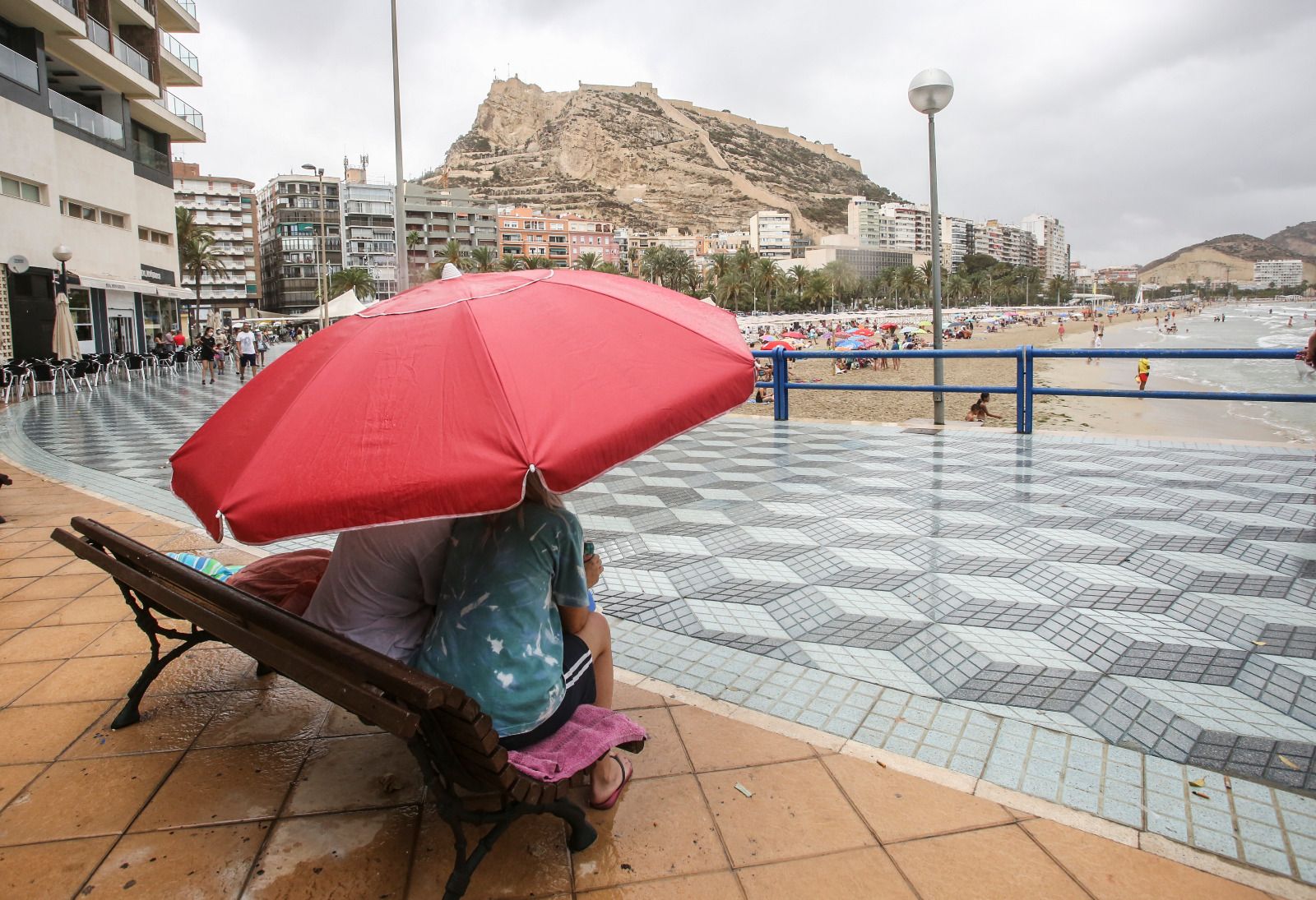 Lluvias calientes en el litoral de Alicante