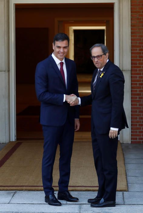 Reunió entre Quim Torra i Pedro Sánchez