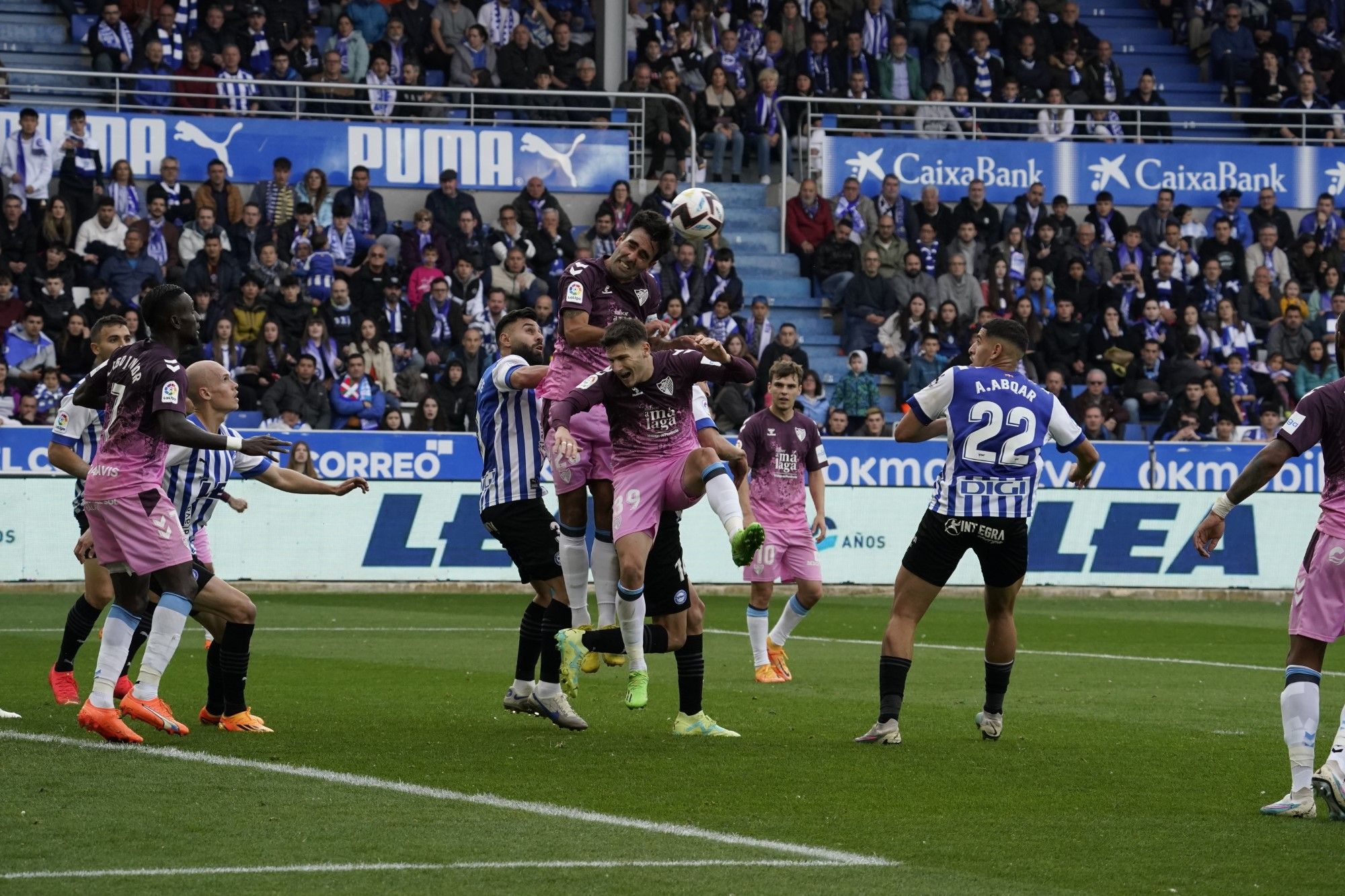 LaLiga SmartBank | Alavés - Málaga CF, en imágenes