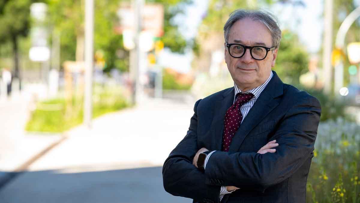 Marc Simón, en el Museo de la Ciencia Cosmocaixa, antes de la presentación de la nueva edición de la Convocatoria de Proyectos Sociales Catalunya.