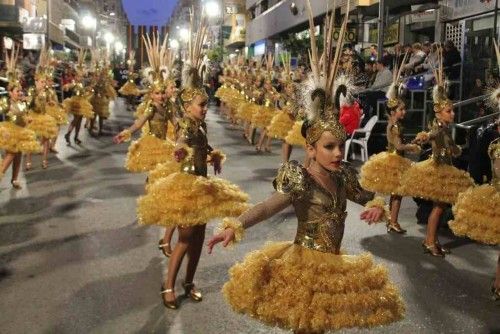 Broche de oro del Carnaval de Aguilas