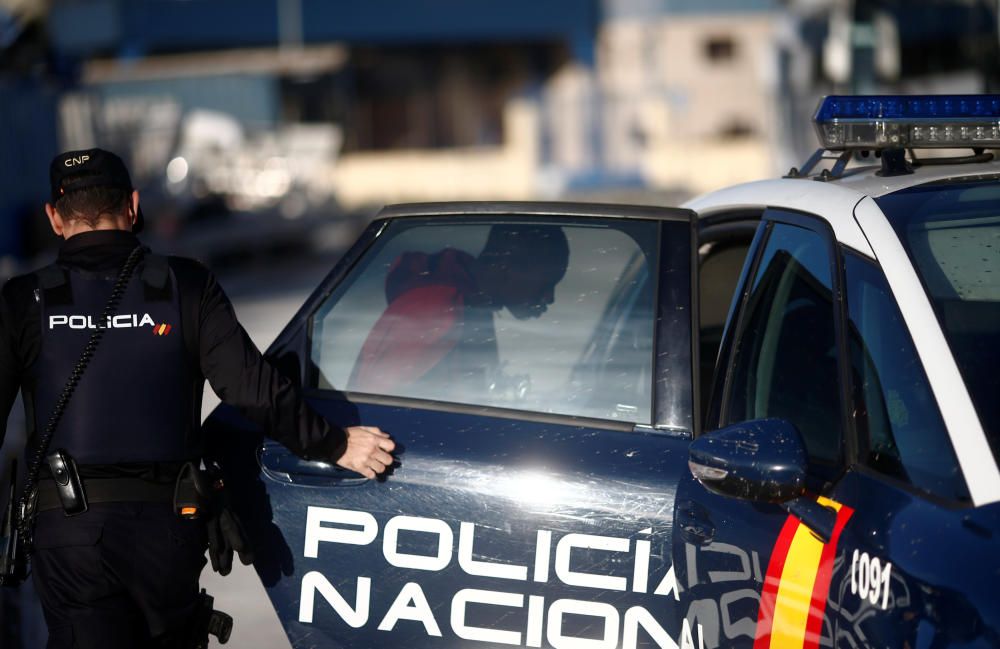 Llegan al puerto de Málaga 239 personas rescatadas de cuatro pateras
