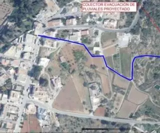 Un colector de aguas pluviales para la futura peatonalización de Sant Miquel