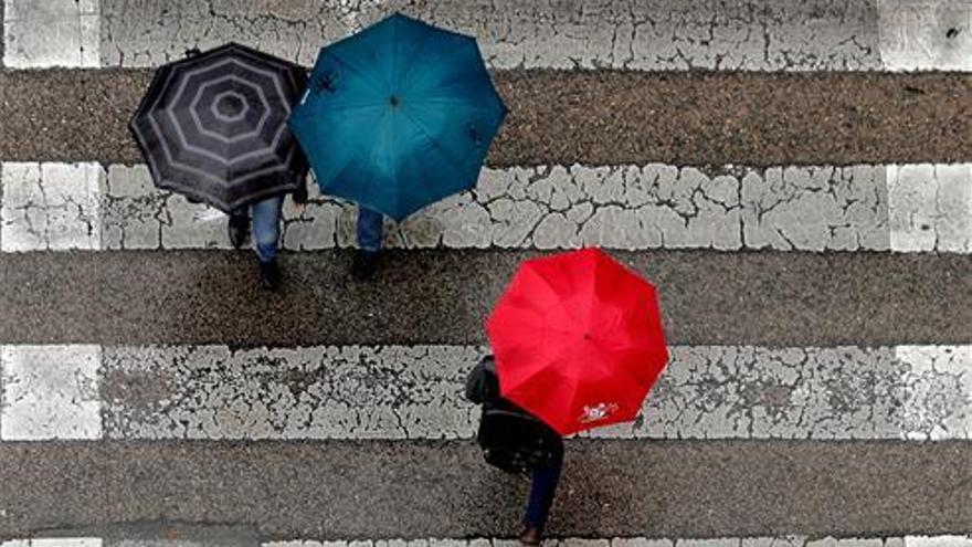 Máximas en ascenso y lluvias fuertes en el interior de Castellón