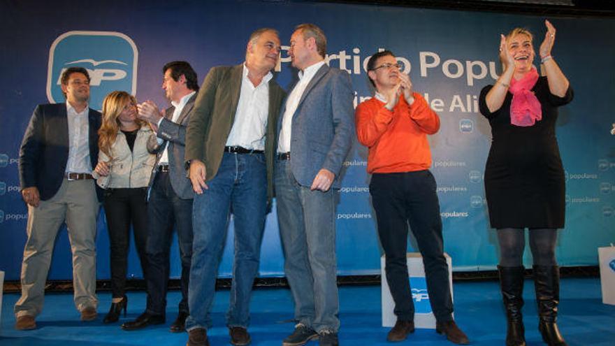 Un instante del acto del PP celebrado en Alicante