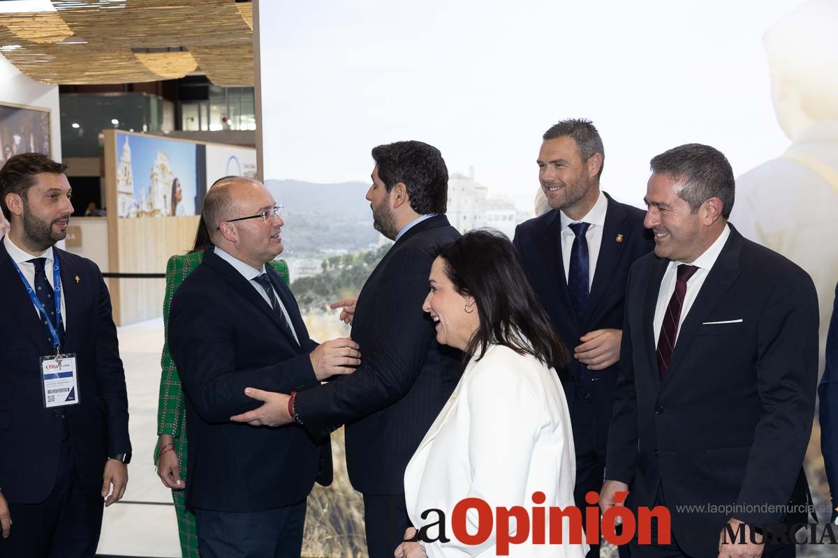 Así ha sido el primer día en el stand de la Región de Murcia en la Feria de Fitur