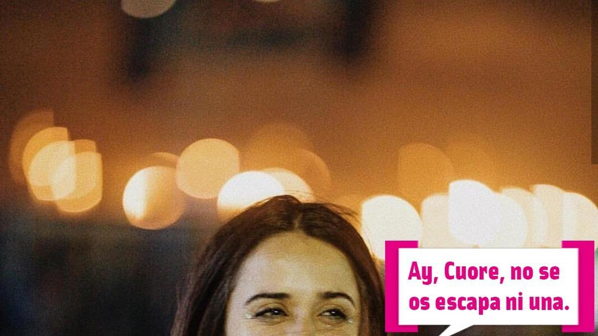 Macarena García: "Ay, Cuore, no se os escapa ni una"