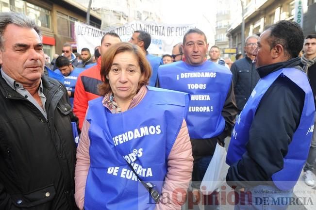 Miles de personas se manifiestan para defender la 'huerta de Europa'