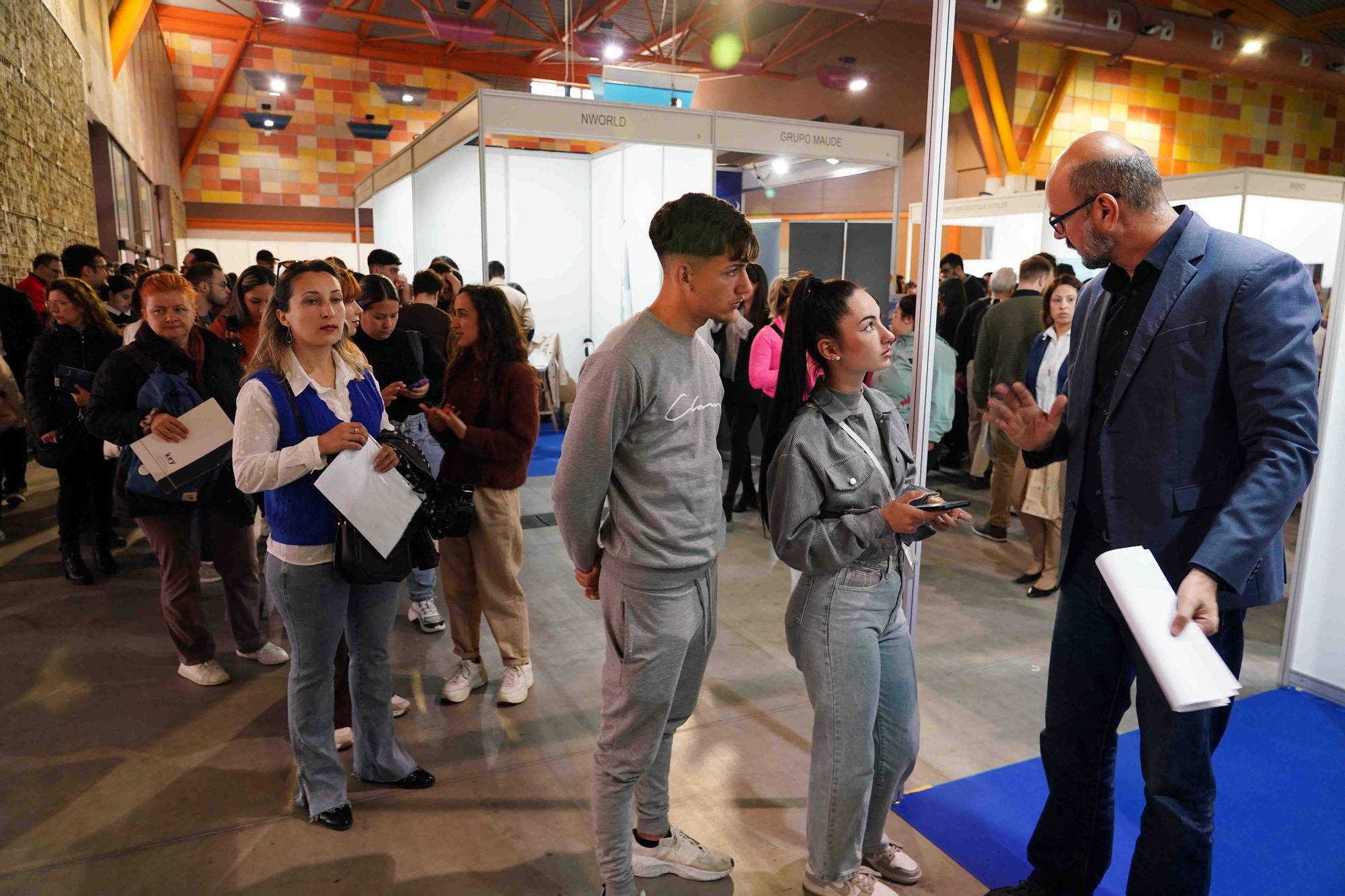 Feria de Empleo organizada por el IMFE, en el Palacio de Ferias y Congresos de la ciudad.