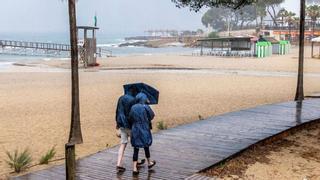 Mallorca, en alerta naranja: las lluvias podrían dejar hasta 40 litros por metro cuadrado en una hora