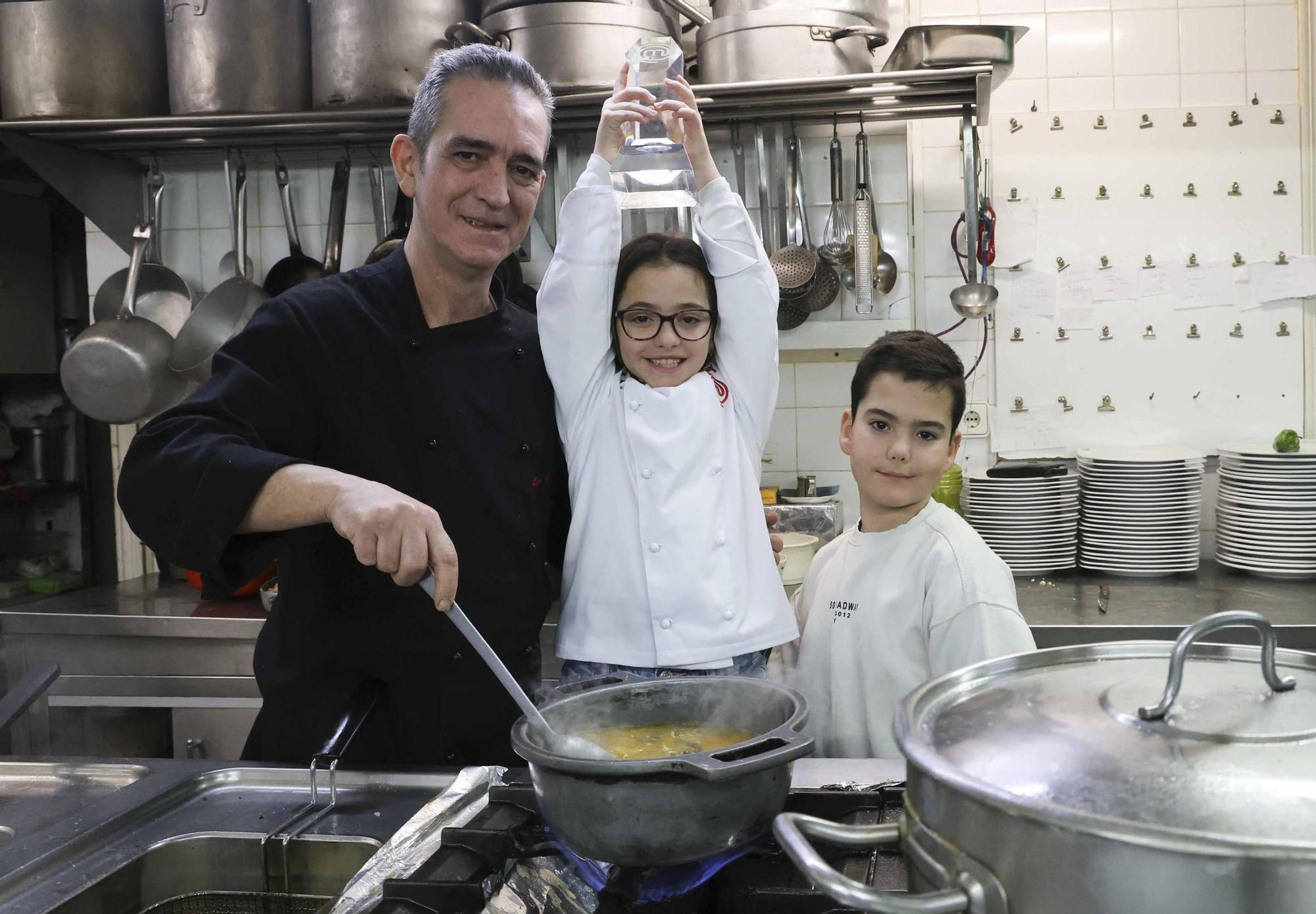 Loreto, natural de Mutxamel, ganadora MasterChef Junior