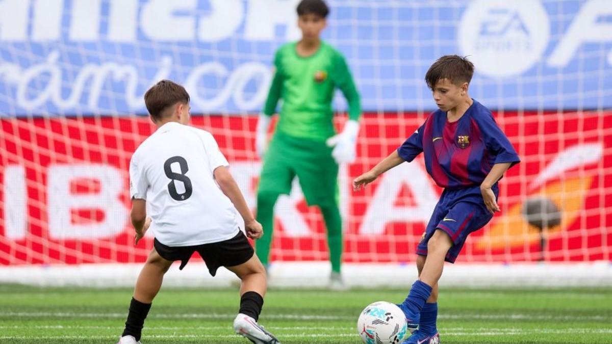 Hugo Galdeano ofreció destellos de su gran clase ante el Valerncia