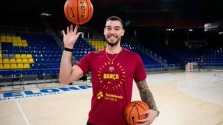Willy Hernangomez: "Barcelona es mi casa y no veo otro sitio"