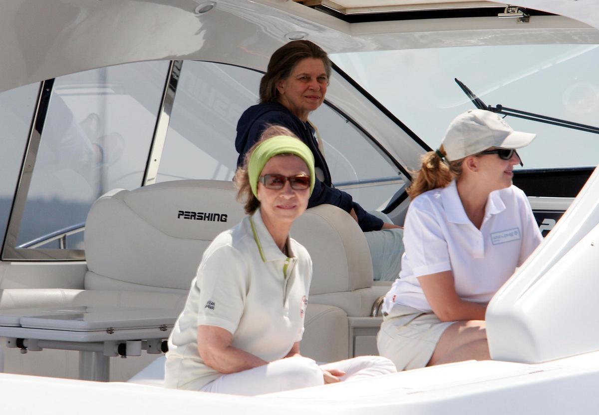 Las visitas de Irene de Grecia a Mallorca en imágenes