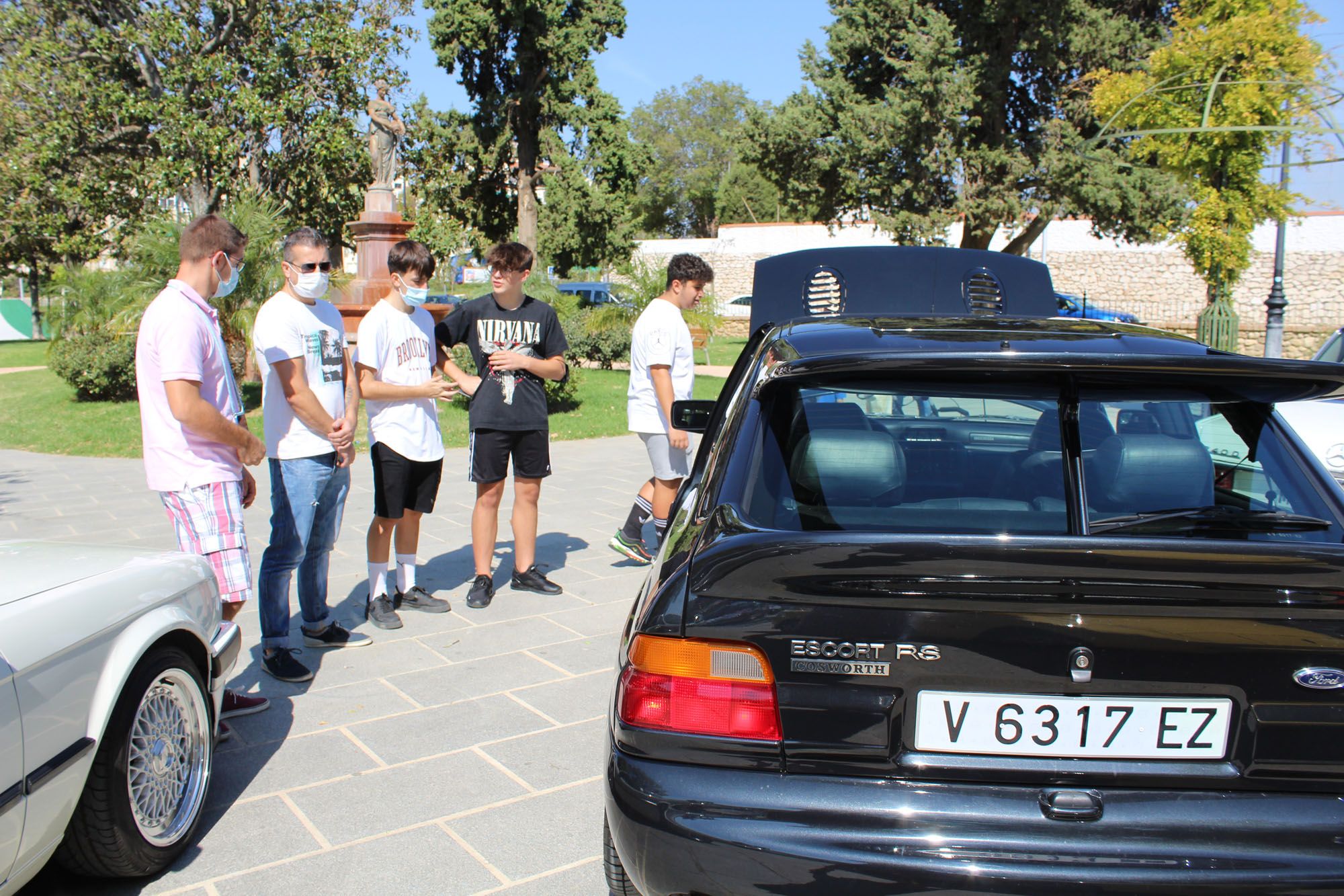 Concentración de coches clásicos en Antequera