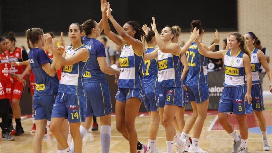 Las estrellas de la Liga femenina brillan en Zaragoza