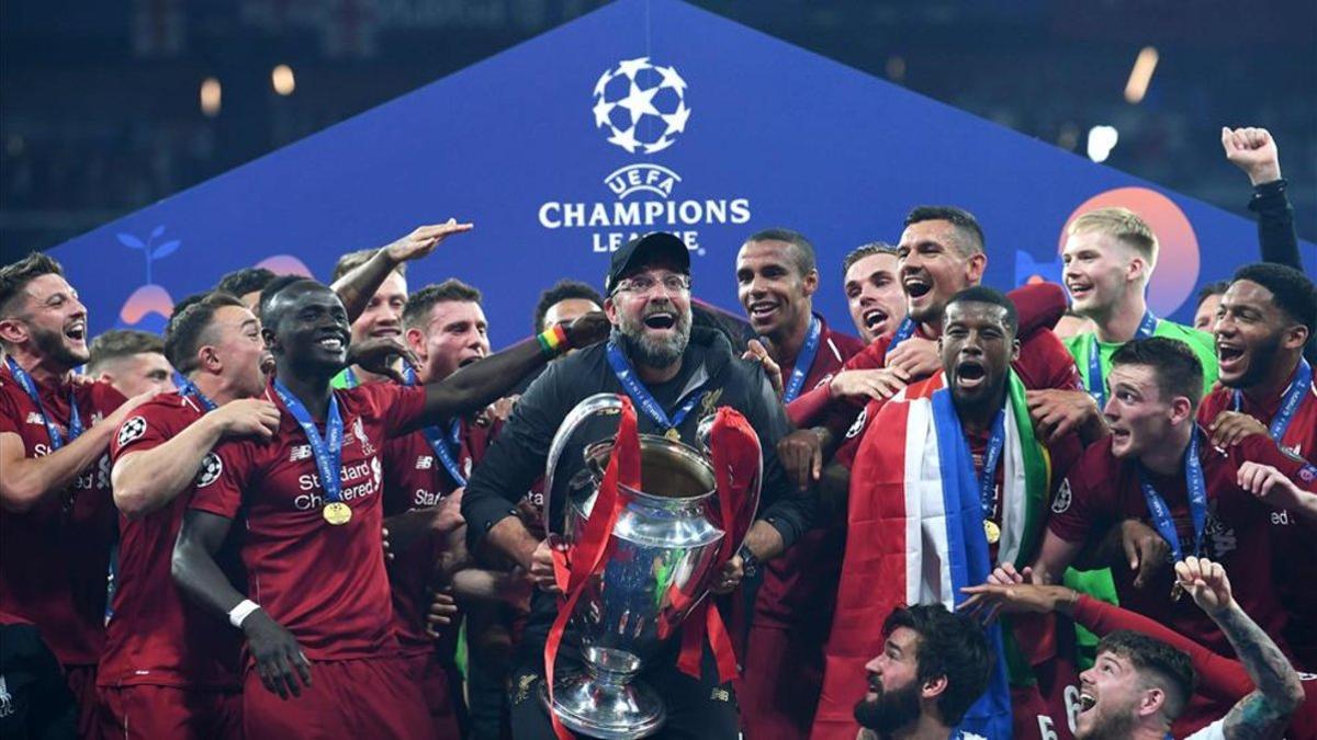 El Liverpool, vigente campeón de la Champions League