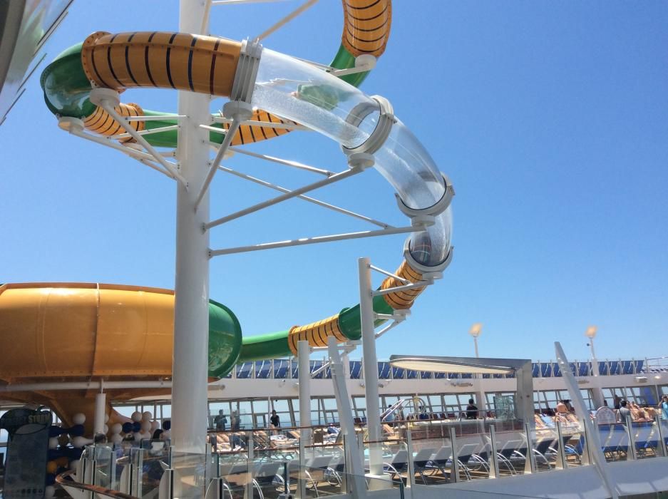 Passegem per l'interior del Harmony of the Seas, el creuer més gran del món, que aquest estiu tindrà base a Barcelona