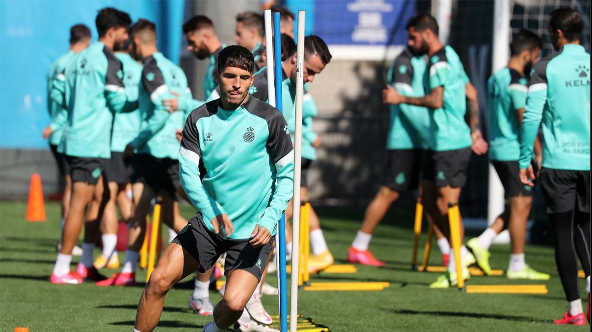 El Espanyol ultima la preparación del partido contra el Oviedo