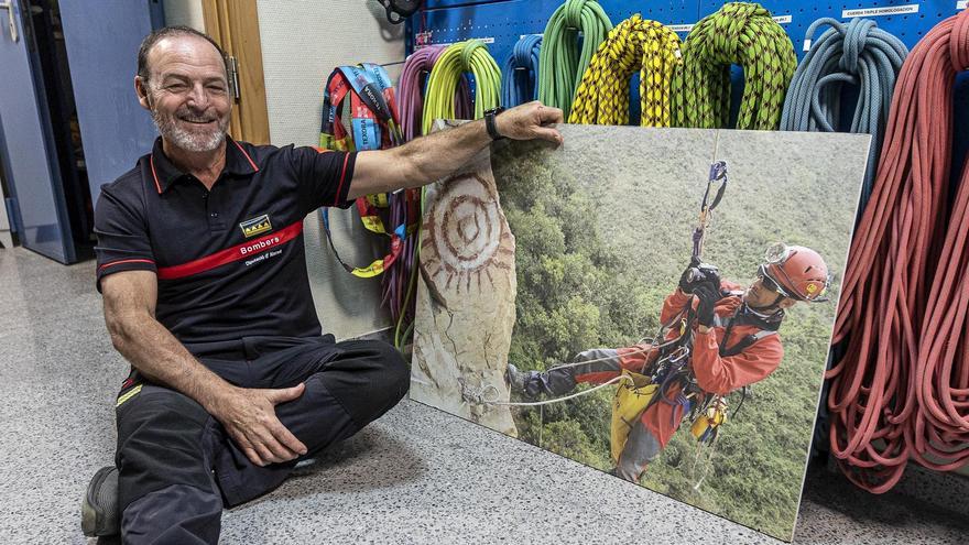 Un bombero de Alicante explorando el Machu Picchu