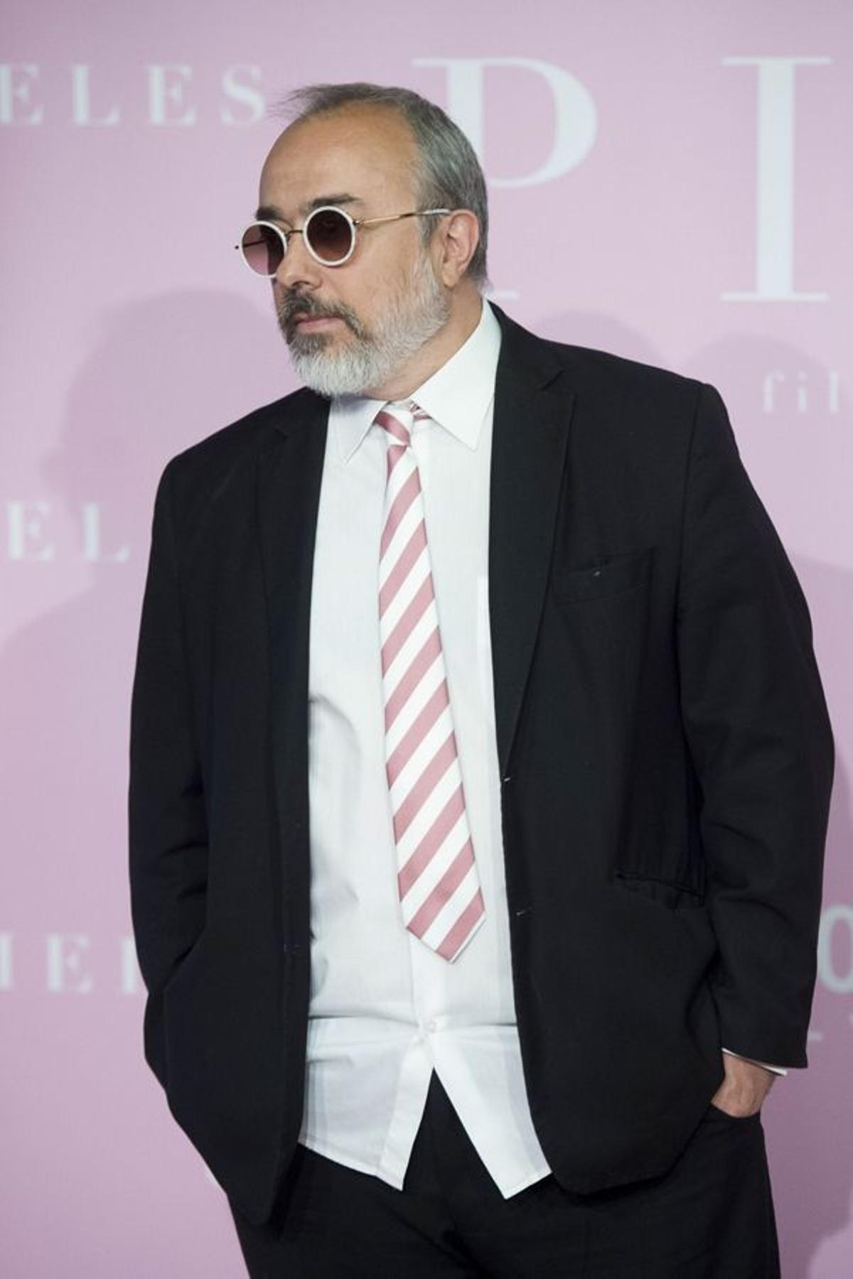 El director Álex de la Iglesia en el estreno de 'Pieles'