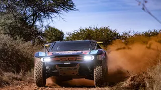 Nani Roma y el Raptor T1+ en la Baja España Aragón