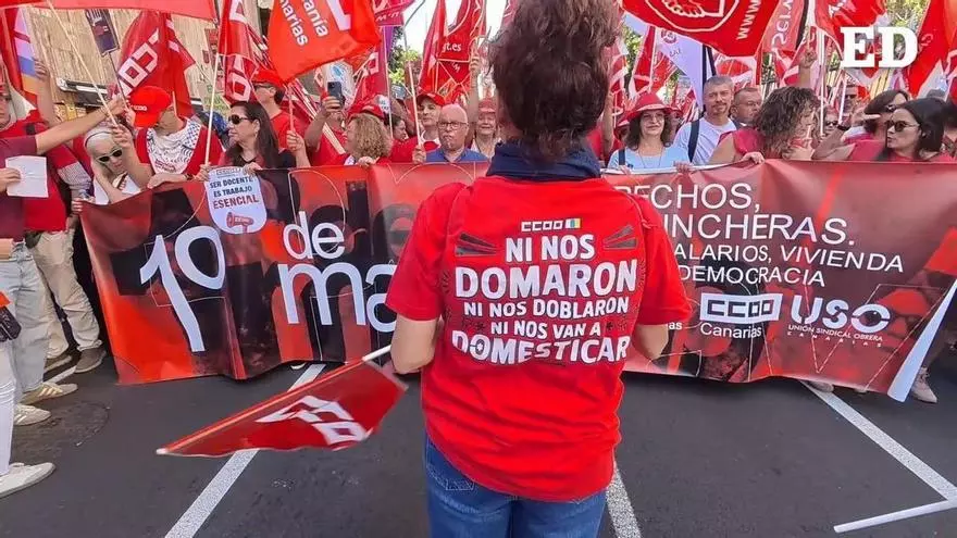Manifestación por el Día Internacional de los Trabajadores
