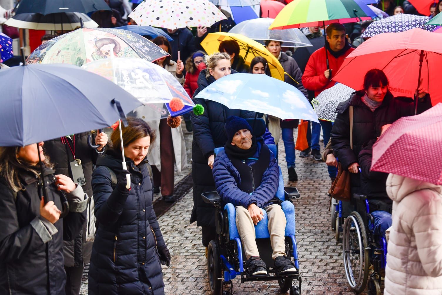 A Coruña sale a la calle en el Día Internacional de las Personas con Discapacidad