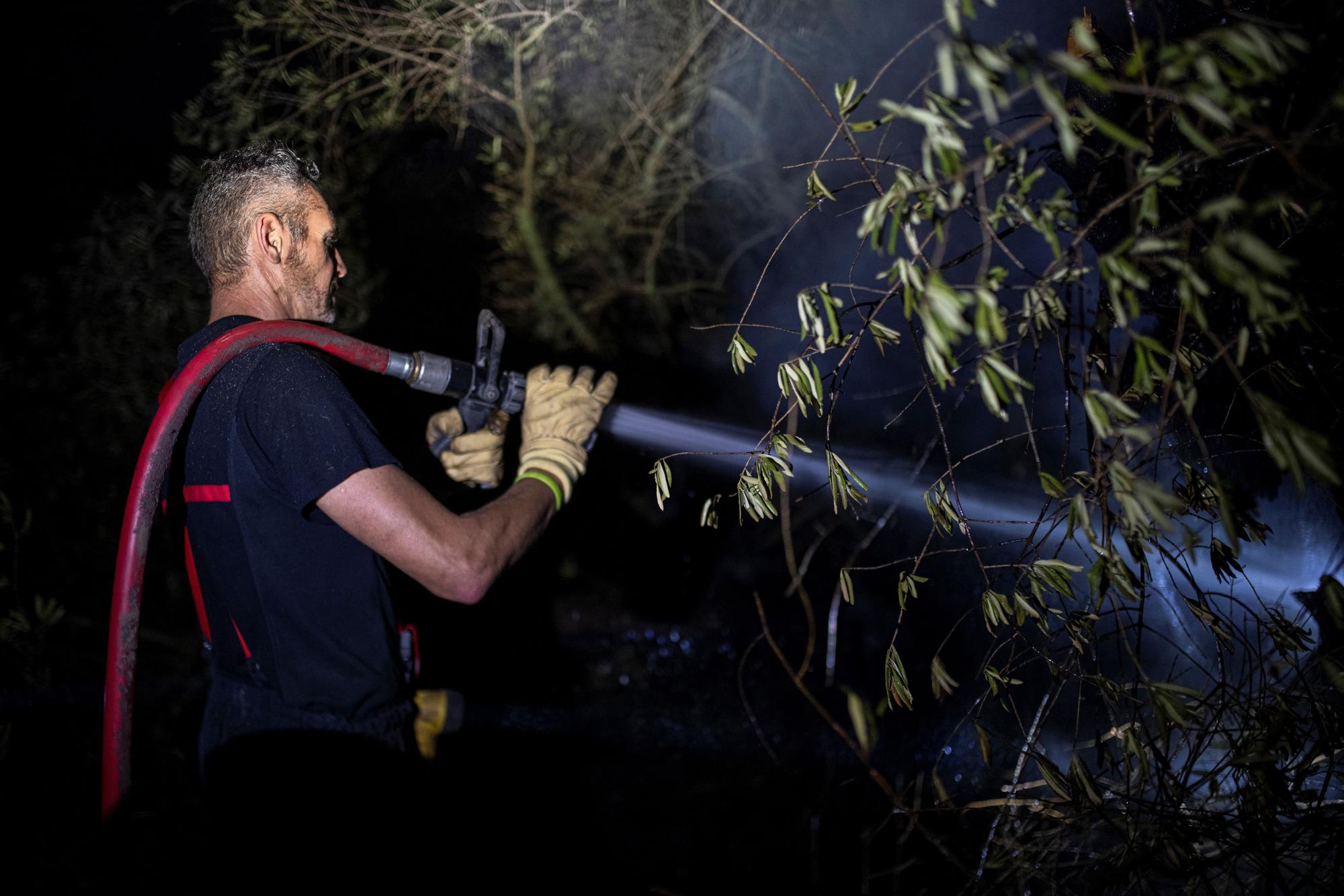 L'incendi de la Catalunya nord, en imatges