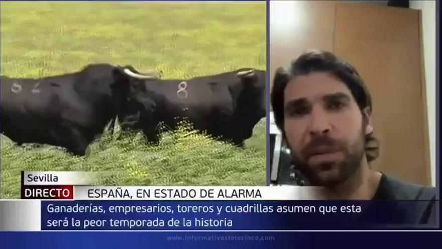 Cayetano Rivera a los animalistas: "Ahora tienen la oportunidad de adoptar toros"