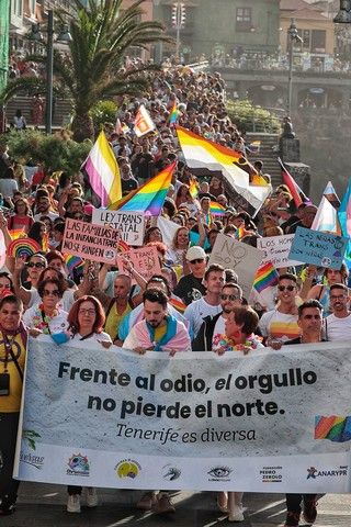 Manifestación insular del Orgullo LGTBI en Puerto de la Cruz