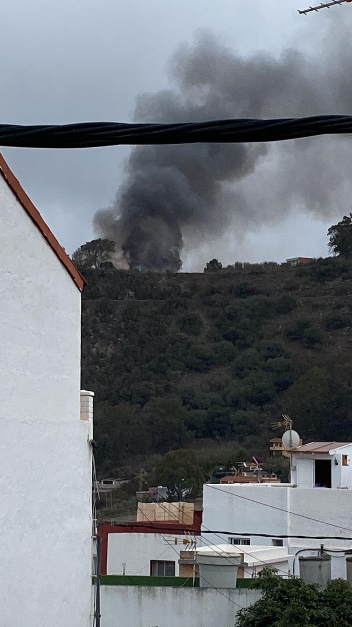 Conato de incendio en Arucas