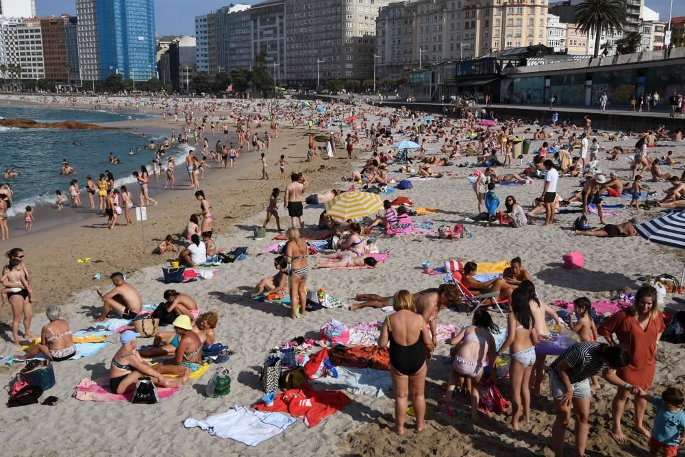 Ganas de playa en A Coruña