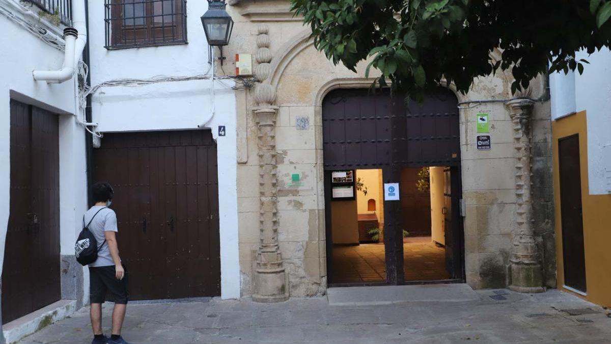 Entrada a la Filmoteca de Andalucía, en el casco histórico de Córdoba.