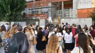 El inicio de curso en el instituto de Zalaeta de A Coruña sigue en el aire: "Cada familia decidirá"