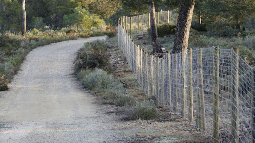 Vallan en Calvià la zona militar de Rafaubeig, un lugar muy frecuentado por senderistas