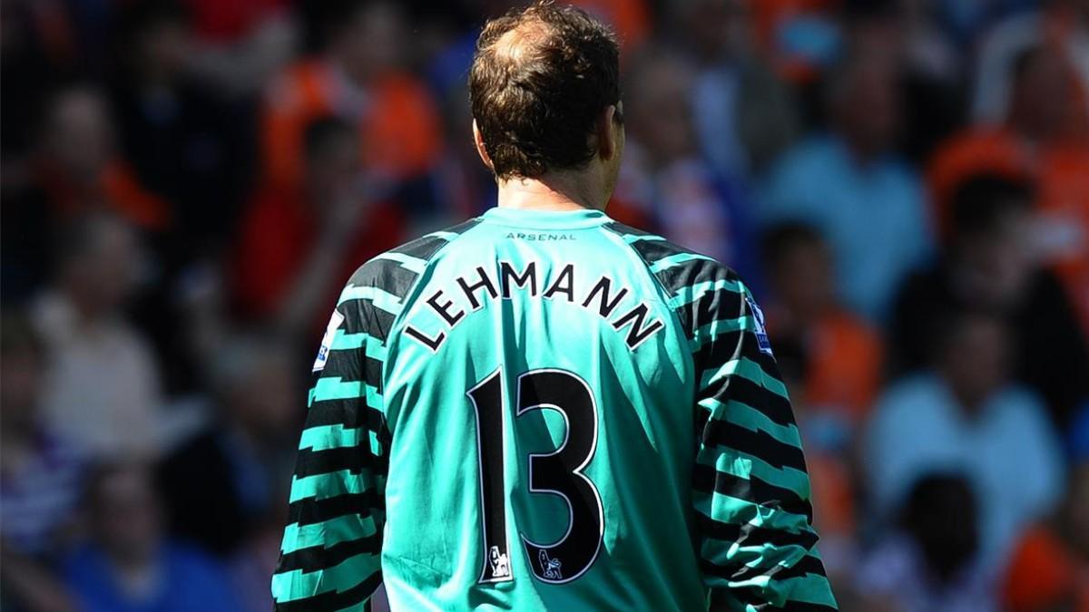 Lehman, en su etapa en el Arsenal