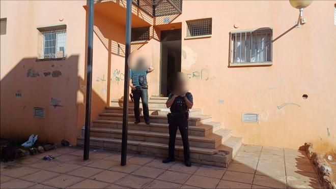 Edificio de viviendas en Tenerife, donde un padre mató a un hijo este viernes