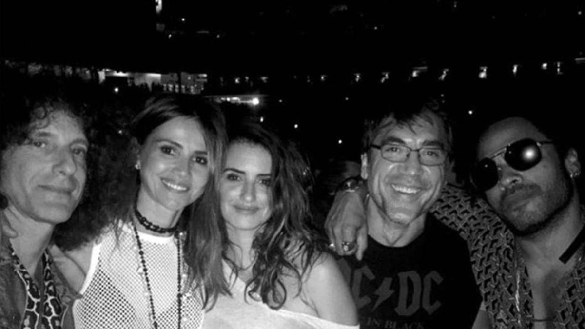 Penélope Cruz y Javier Bardem, de concierto en Nueva York