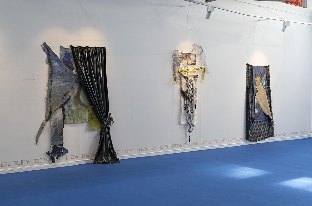 Obras de la exposición «La quema. Una retrospectiva de Elena del Rivero»