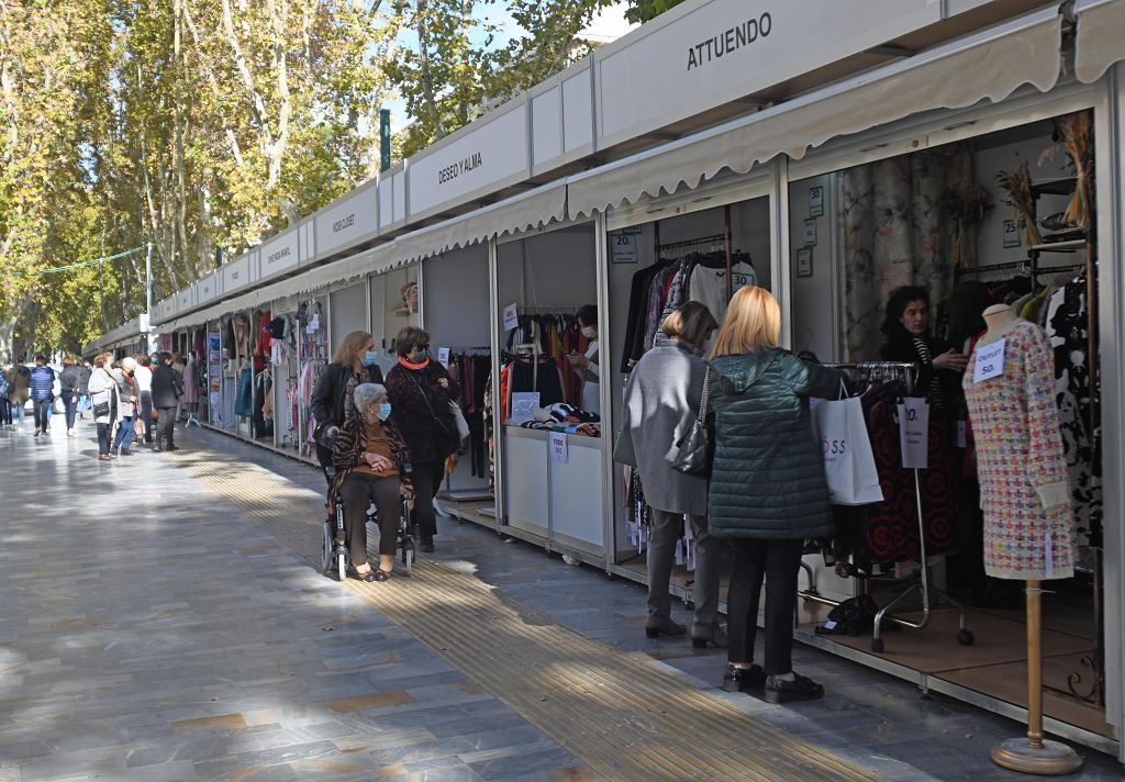 Feria de comercio en Afonso X, Murcia