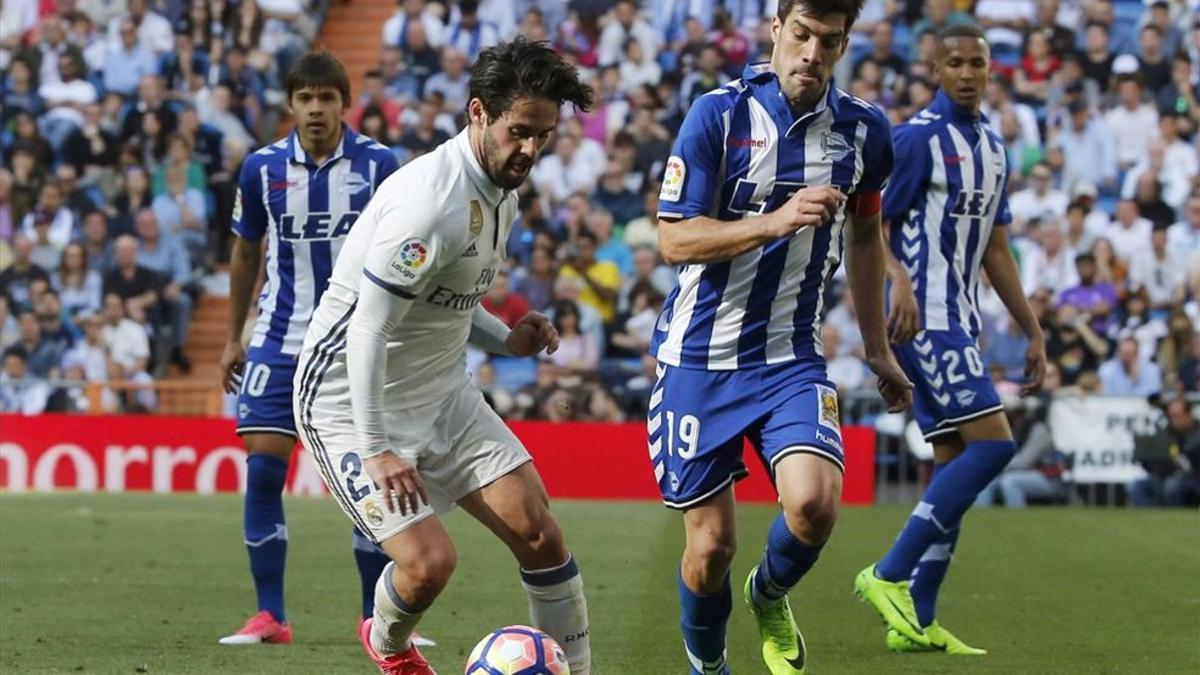 Isco fue uno de los destacados ante el Alavés