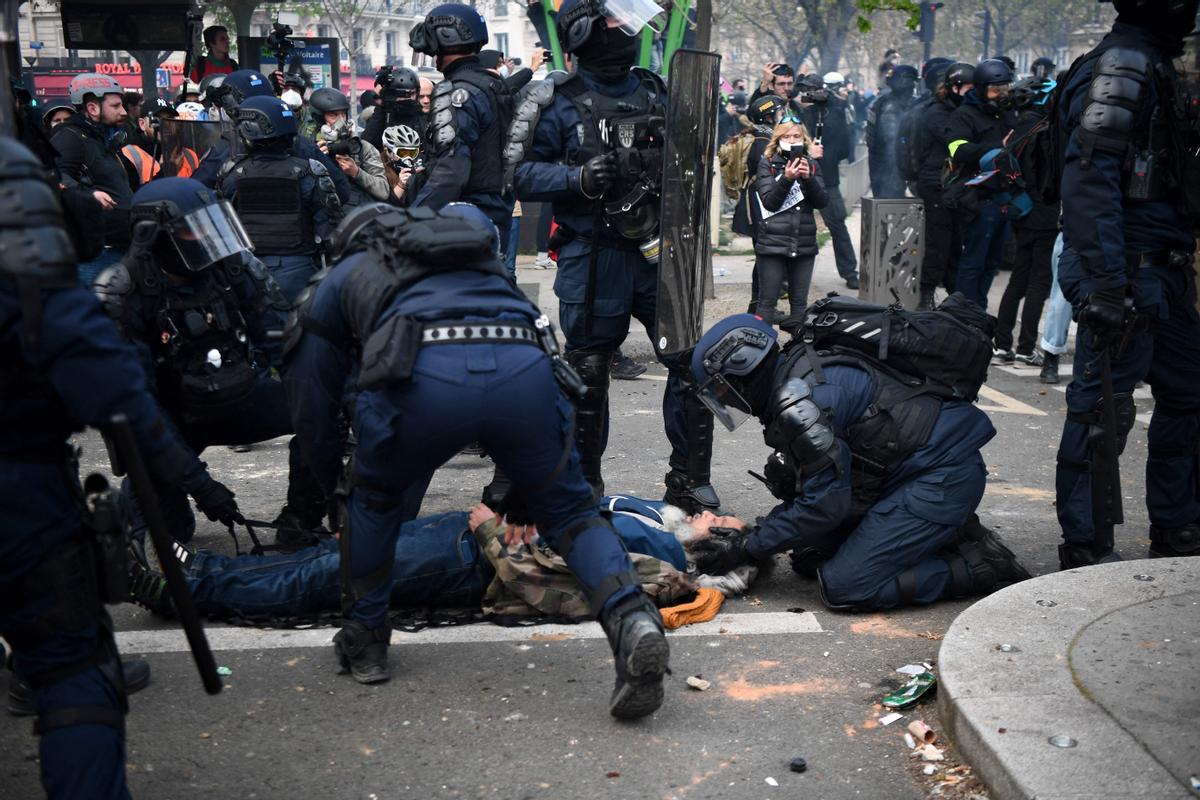 Despliege policial de máximos en Francia para la nueva jornada de protestas