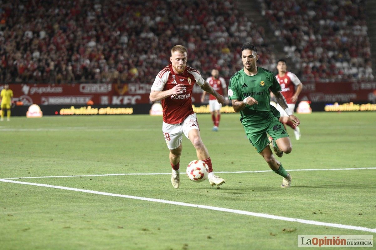 Así fue el encuentro del play off del Real Murcia y el Nástic en la lucha por el ascenso