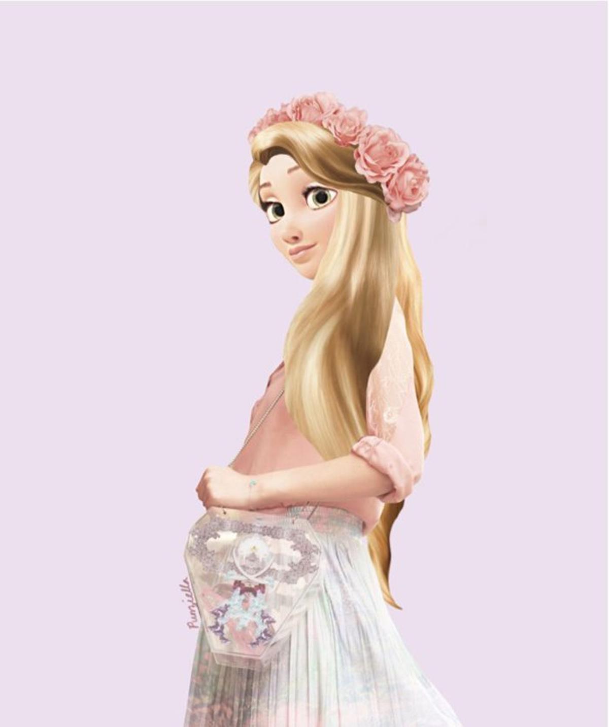 Rapunzel, en versión blogger