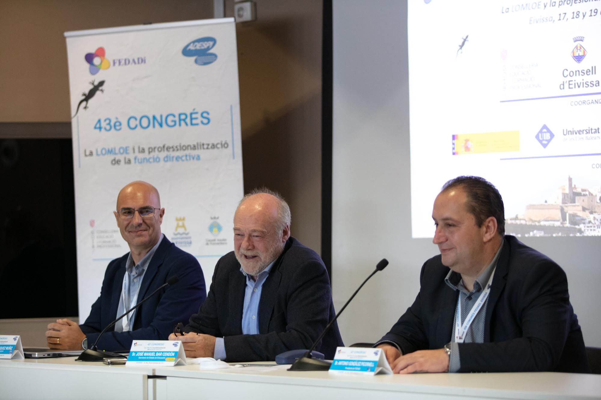 Congreso de la Federación de Asociaciones de Directivos de Centros Educativos Públicos de España (Fedadi) en Ibiza