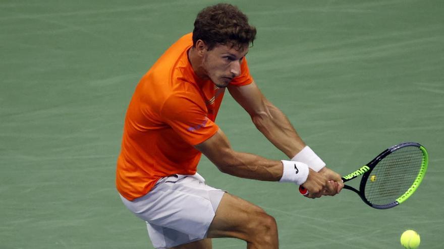 Una imagen del tenista Pablo Carreño en el US Open.