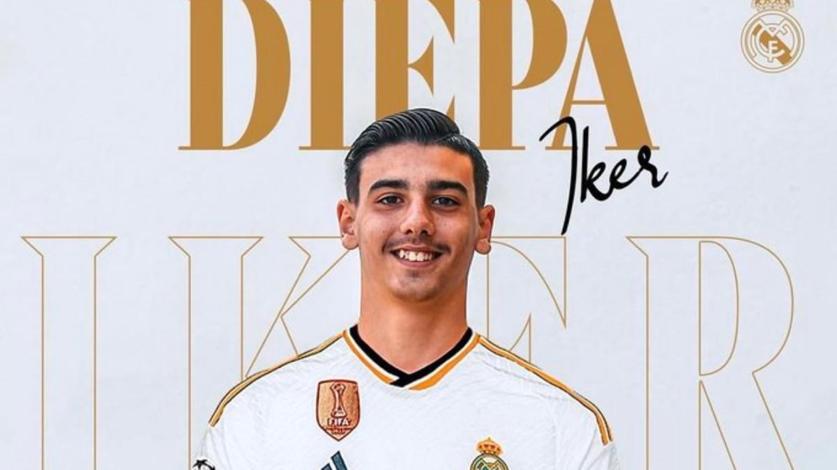 Diepa, nuevo jugador del Real Madrid sub14